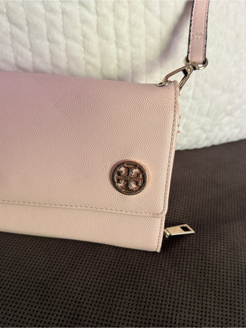 Tory Burch Pink Crossbody Purse